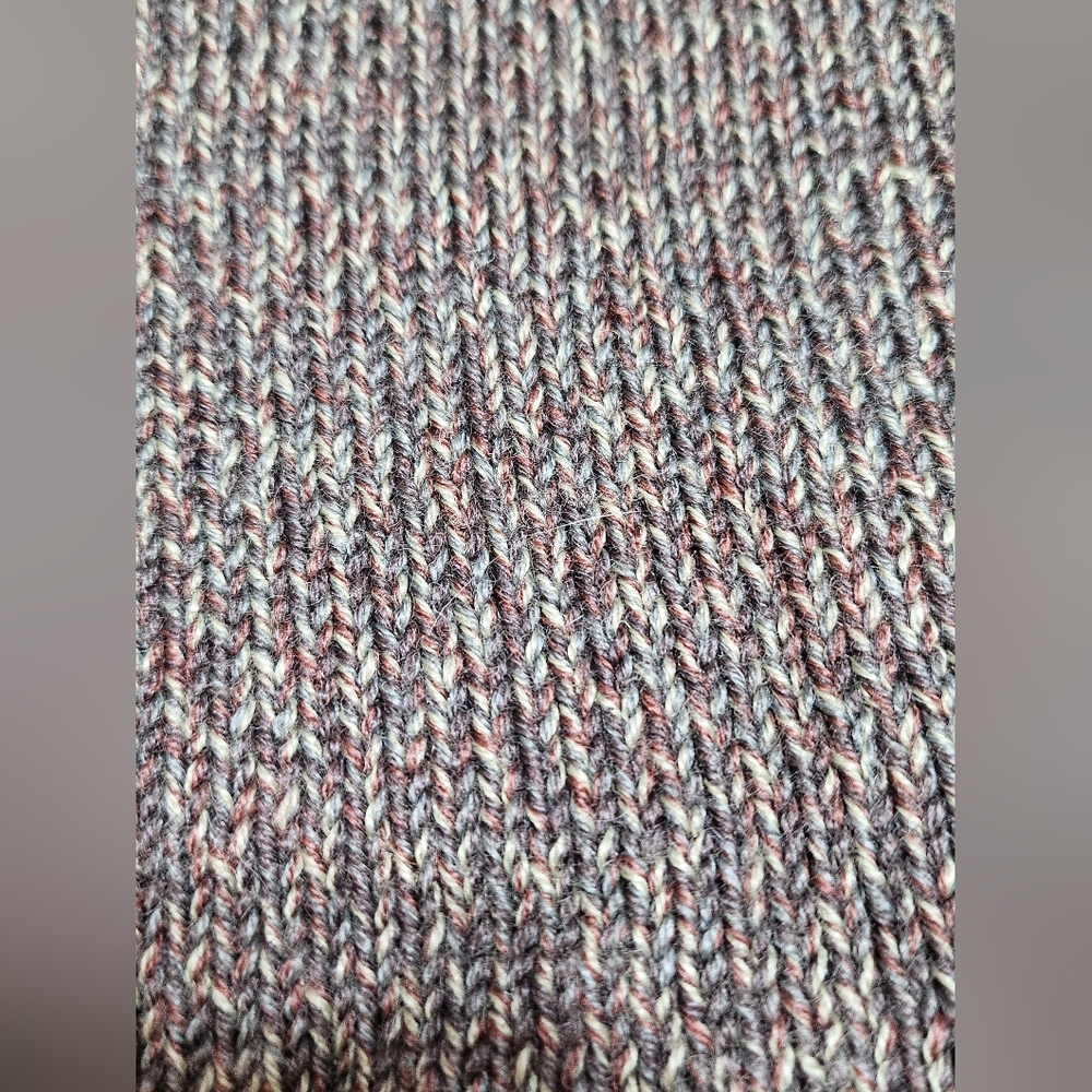 Plugg Mens Sweater Multicolor W/Stripe Wool Blend Size XL Tight‎ Knit - Picture 3 of 12